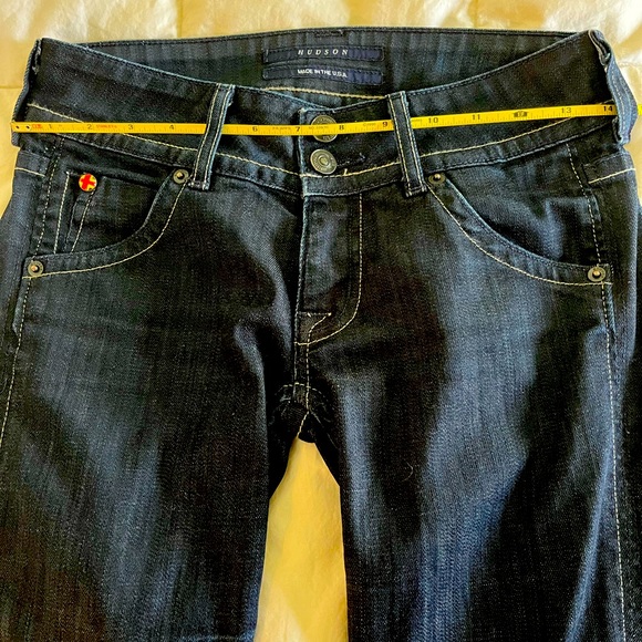 Hudson dark wash bootcut jeans, size 24 - Picture 11 of 11